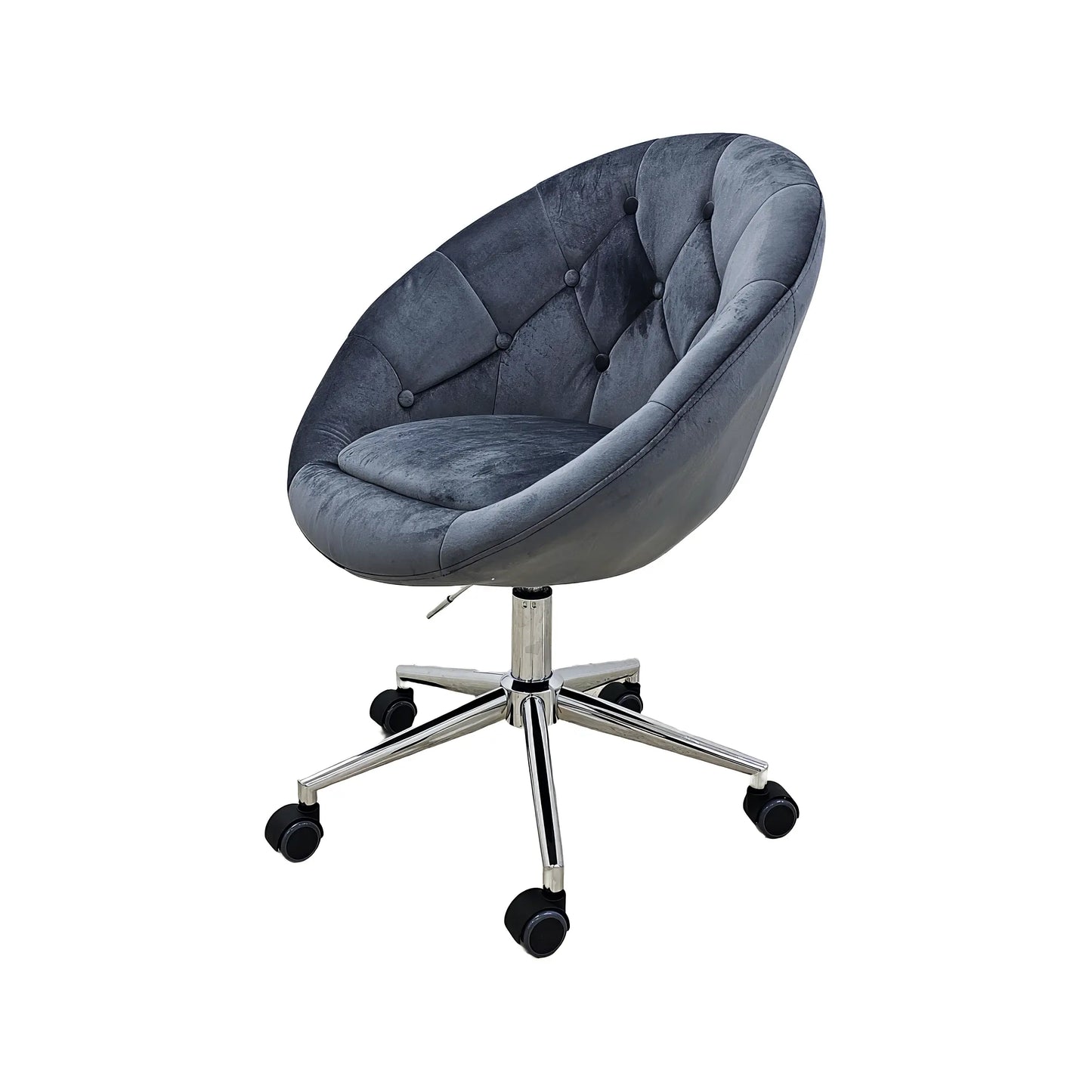 Mia Adjustable Swivel Vanity Chair Crown Vanity