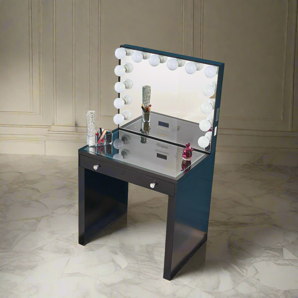 Minka Hollywood Makeup Vanity Station