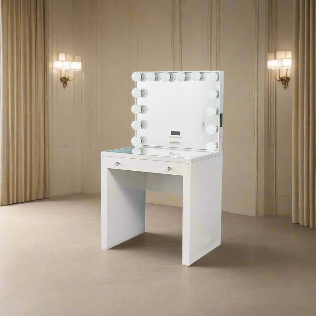 Minka Hollywood Makeup Vanity Station