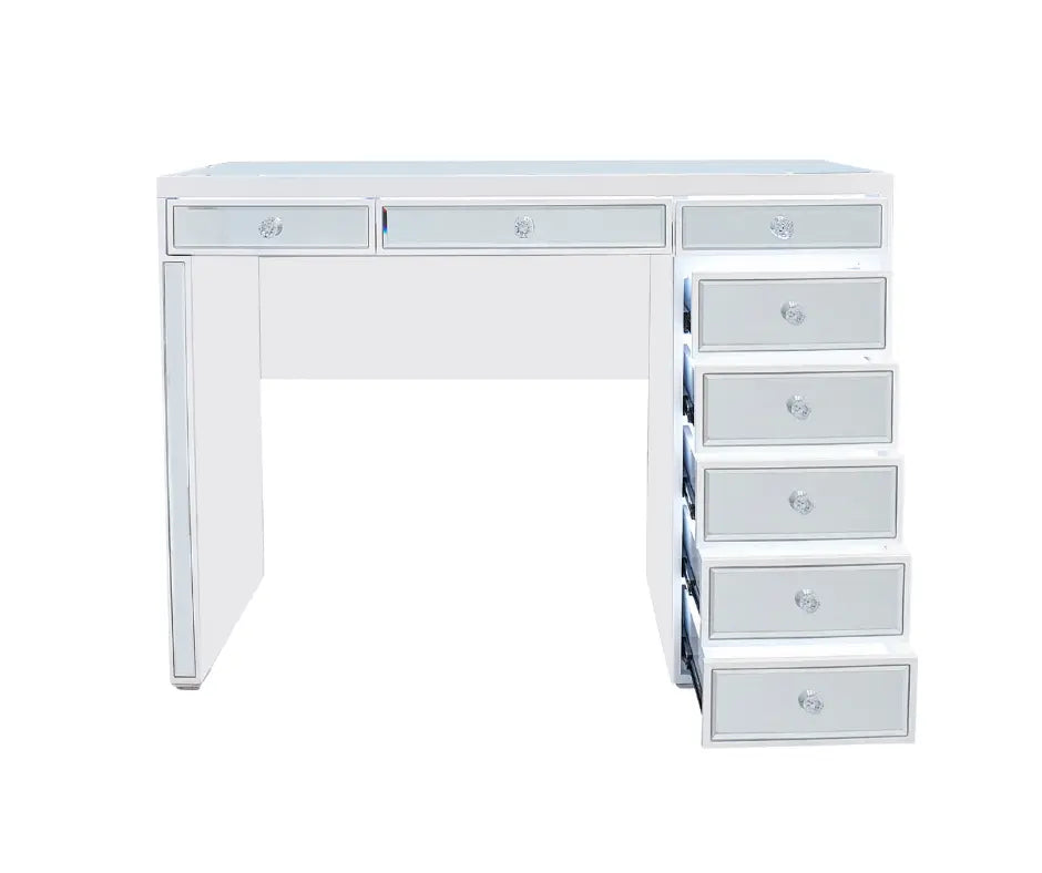 Kelly Table Vanity - White - Crown Vanity