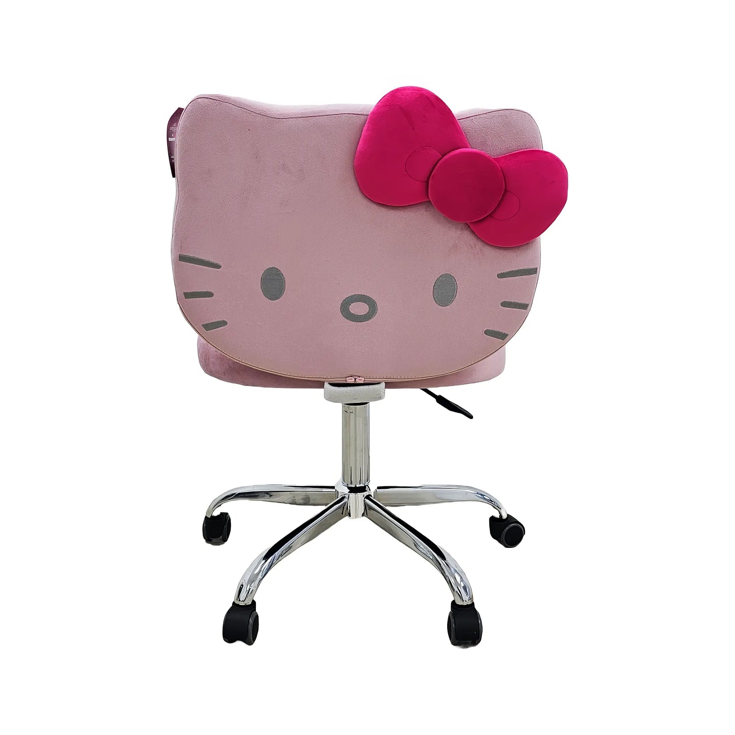 Hello Kitty® Kawaii Adjustable Swivel Vanity Chair - Pink Crown Vanity