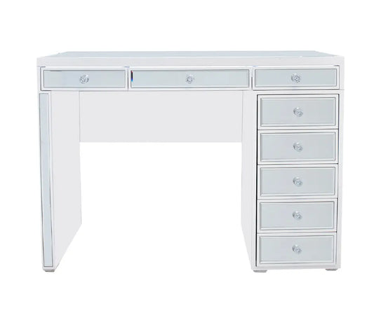 Kelly Table Vanity - White - Crown Vanity 