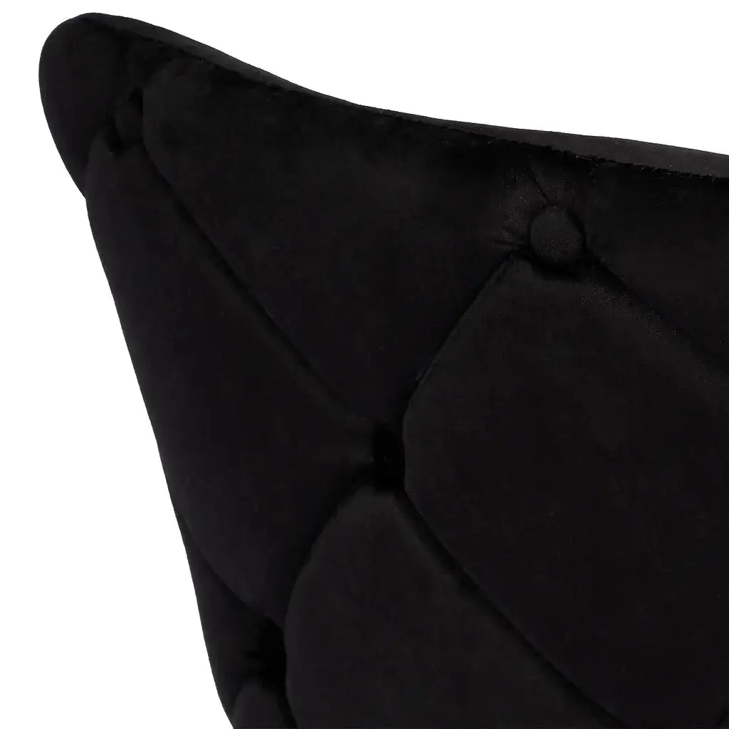 PEARL TUFTED VANITY CHAIR CrownVanity